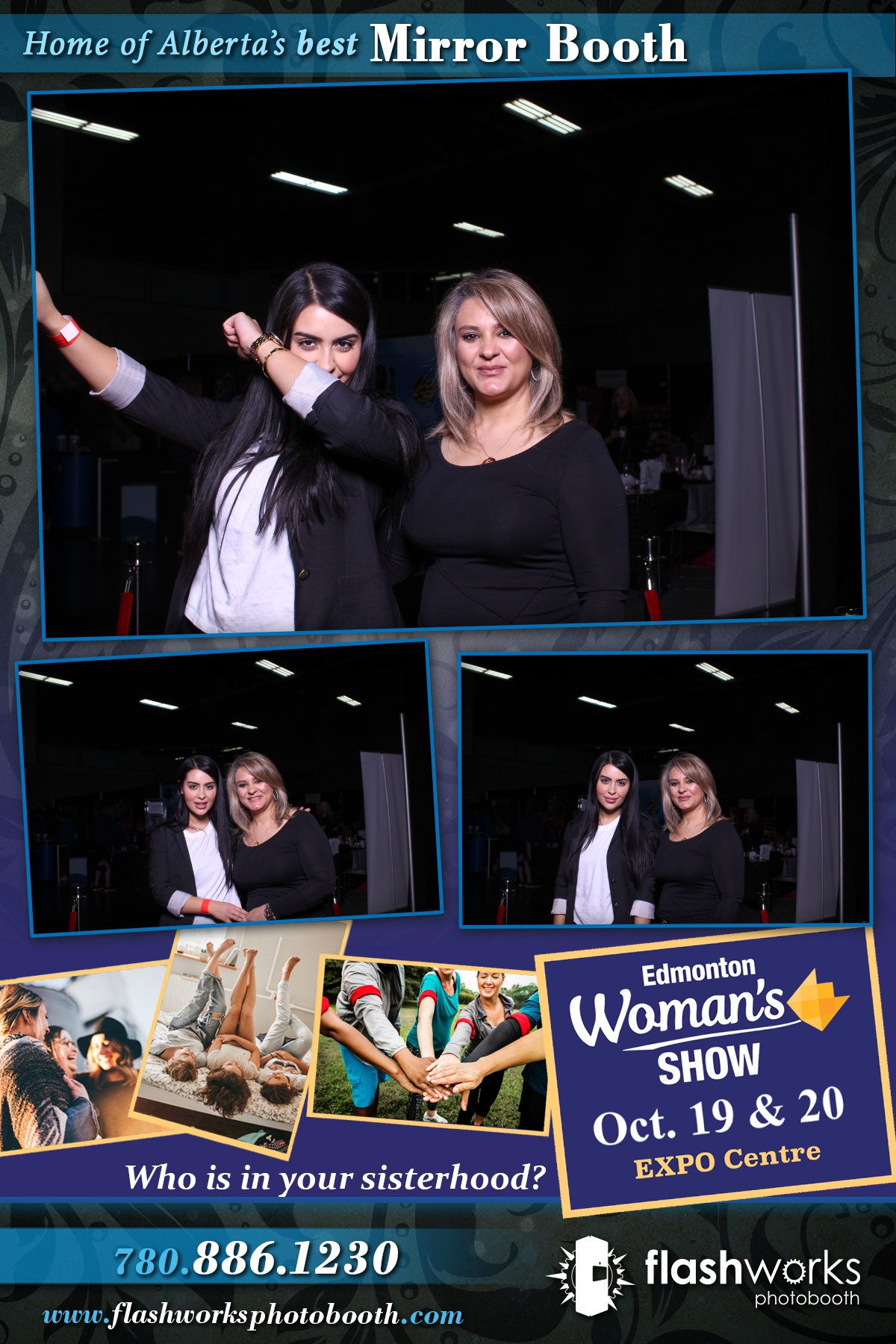 Fall Edmonton Woman's Show | View more photos from the event at gallery.flashworksphotobooth.com/u/FlashworksPhotoboothInc/Fall-Edmonton-Womans-Show-0